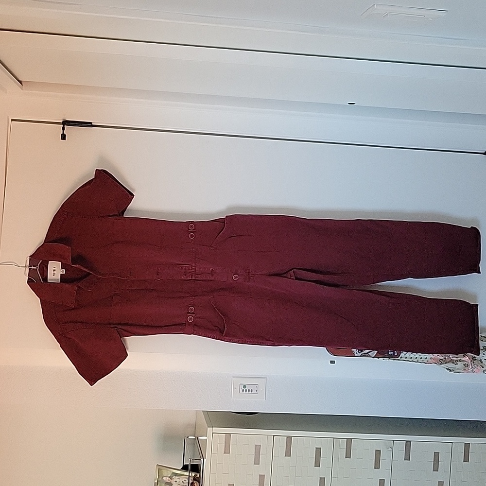 Pistola Sz Small Jumpsuit Merlot
